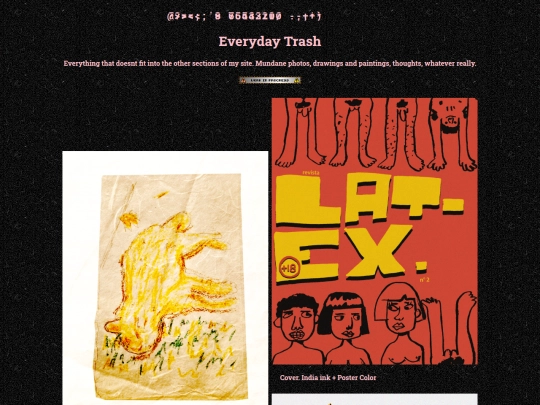 blog screenshot