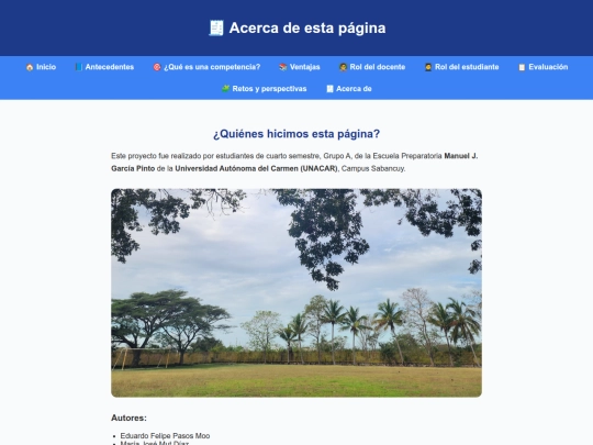 acerca screenshot