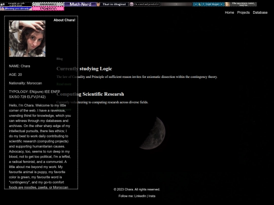 aboutchara screenshot