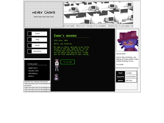 charaweb screenshot