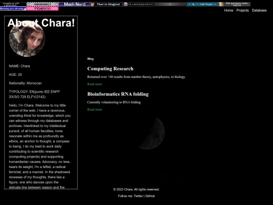 experimentation screenshot