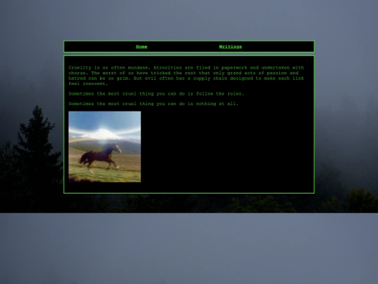 horses screenshot