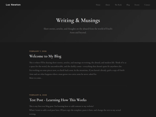 blog screenshot