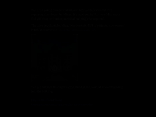 Twine/abandoned_embarkment screenshot