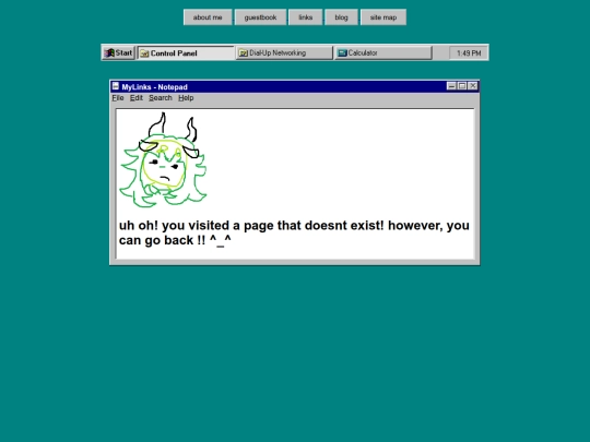 not_found screenshot