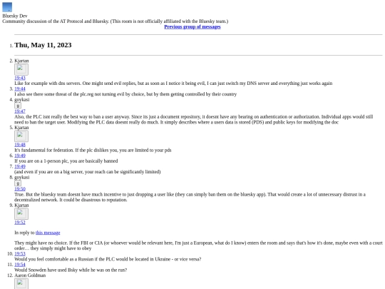 bluesky/element/messages17 screenshot