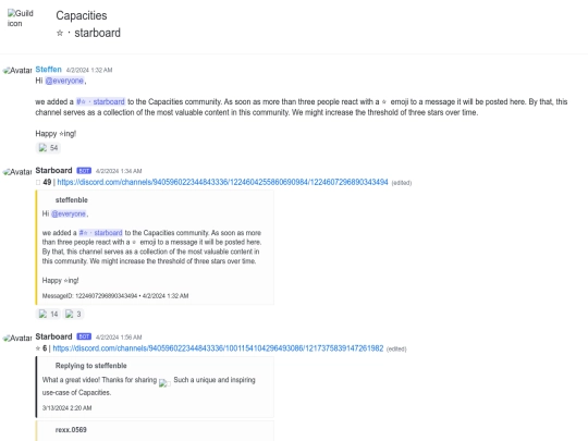 capacities/discord/starboard screenshot
