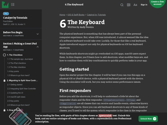 docs/The Keyboard _ raywenderlich screenshot