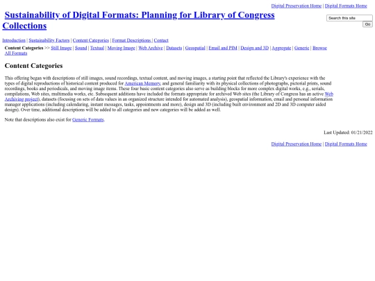 email/ContentCategories screenshot