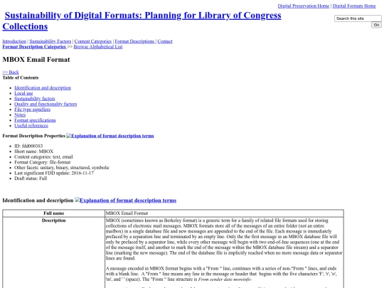 email/MboxEmailFormat screenshot