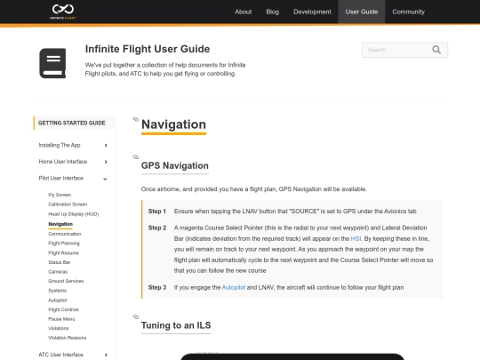 if/blog/guide/getting-started-guide/pilot-user-interface/navigation screenshot