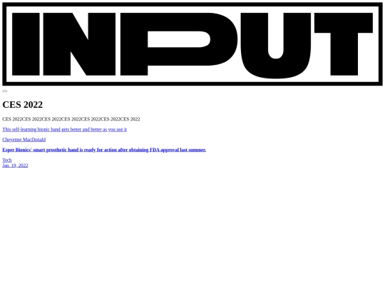 input/ces-2022 screenshot