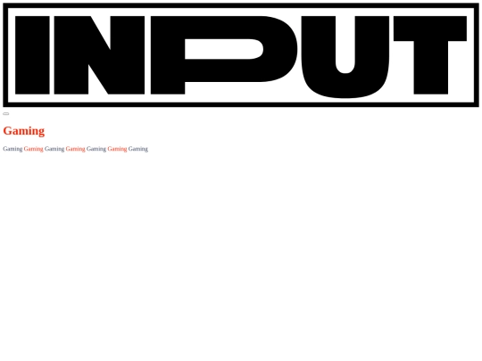 input/gaming screenshot