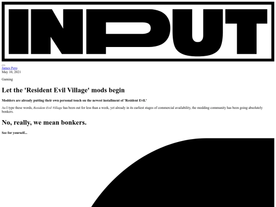 input/gaming/let-the-resident-evil-village-mods-begin screenshot