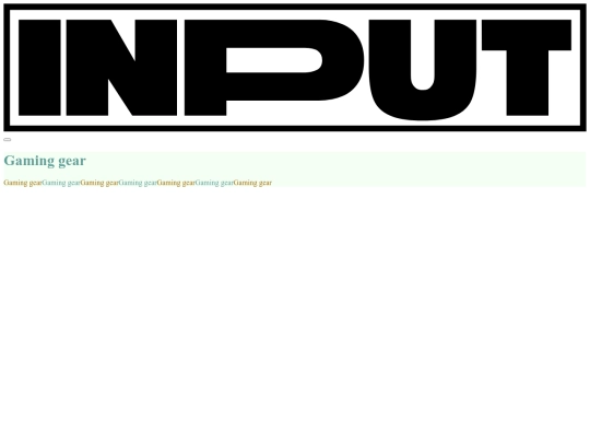 input/gear screenshot
