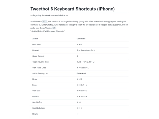 shortcuts/Tweetbot/keys screenshot