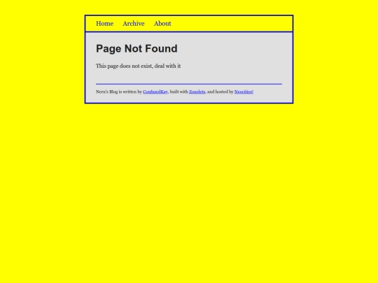 not_found screenshot