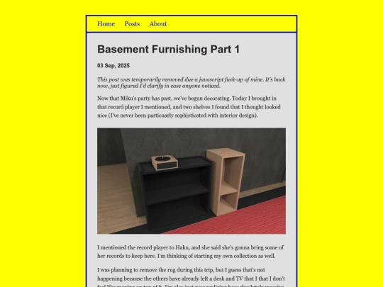 posts/2025-09-03-Basement-Furnishing-Part-1 screenshot