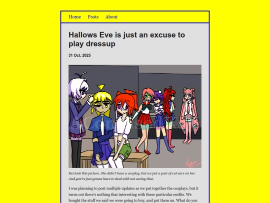 posts/2025-10-31-Hallows-Eve-is-just-an-excuse-to-play-dressup screenshot