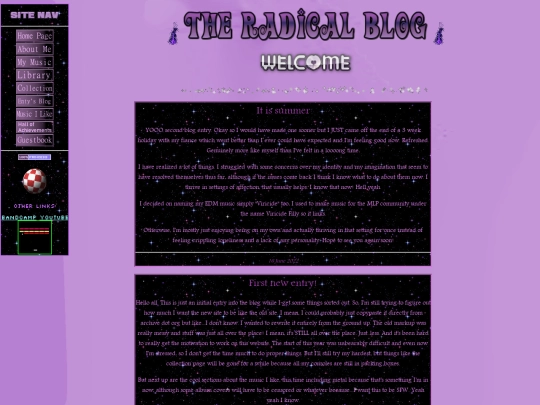 blog screenshot