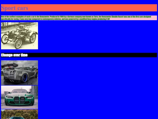 sportCar screenshot