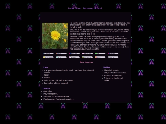about/aboutme screenshot