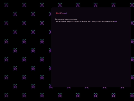notfound screenshot