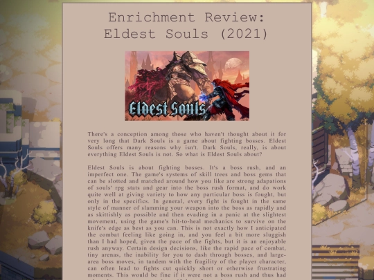 ReviewPages/review/Eldest_Souls_2021 screenshot