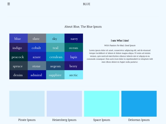 w3css screenshot