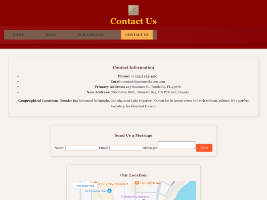 contact screenshot