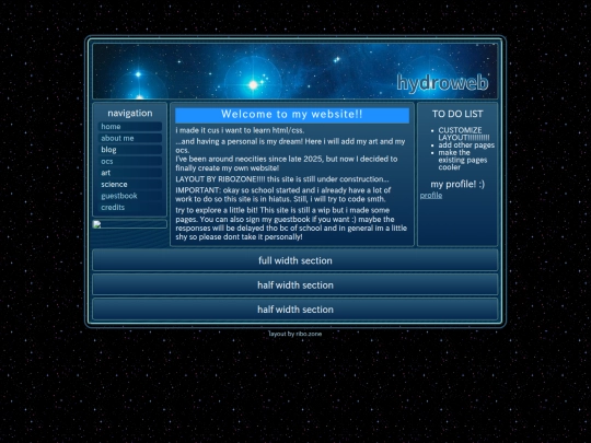 index screenshot