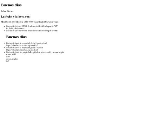 modulo3 screenshot