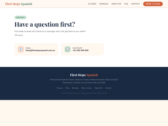 contact screenshot