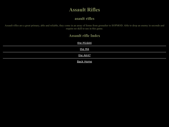 assaultrifles screenshot