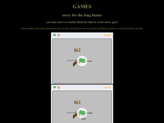 games screenshot