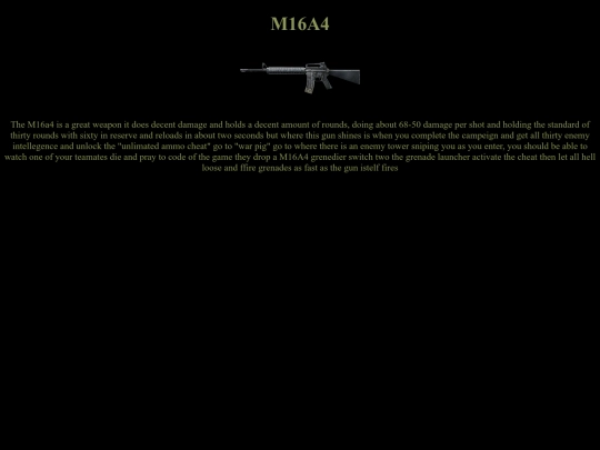 m16a4 screenshot