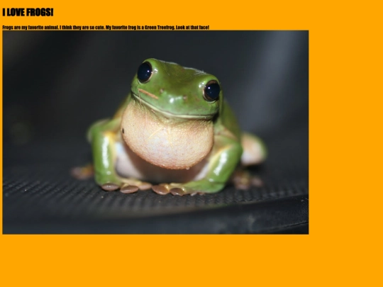 frogs screenshot
