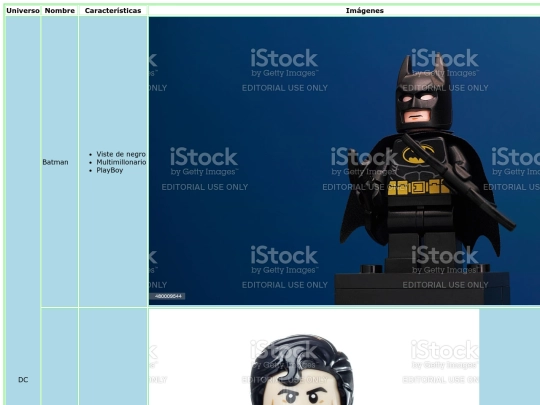 Práct5/Tablasuperheroes screenshot