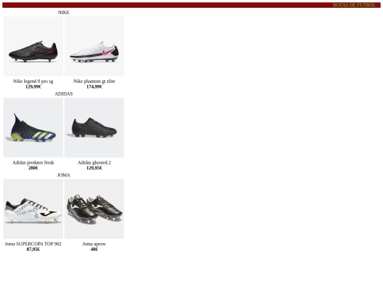 Proyecto final/botasfutbolpag screenshot