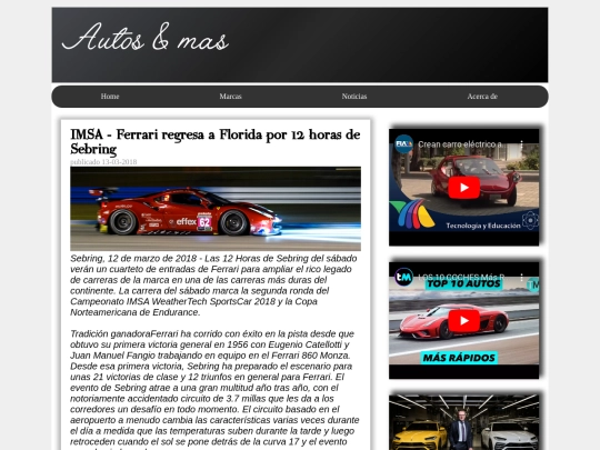 practicasdw/evaluacion_U2/noti2_imsa_ferrari screenshot