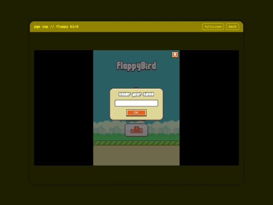 flappybird screenshot