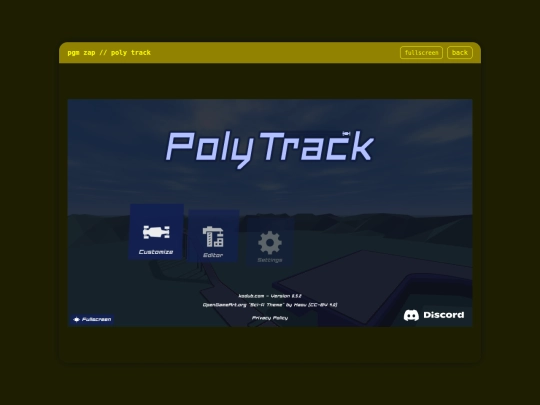 polytrack screenshot