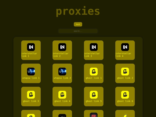proxies screenshot