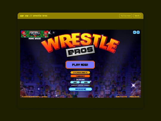 wrestlebros screenshot