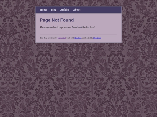 not_found screenshot