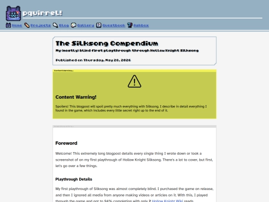 blog/the-great-silkpost screenshot