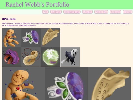 Examples/RPGIcons screenshot