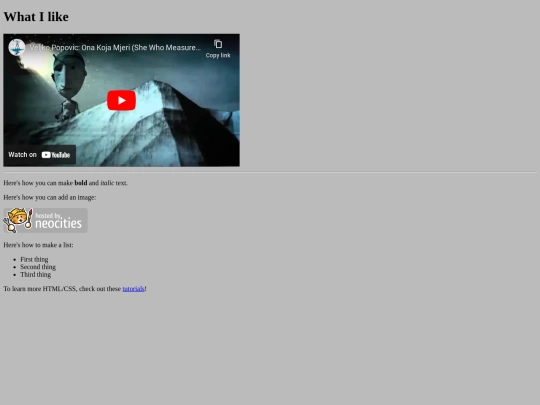 what-i-like screenshot