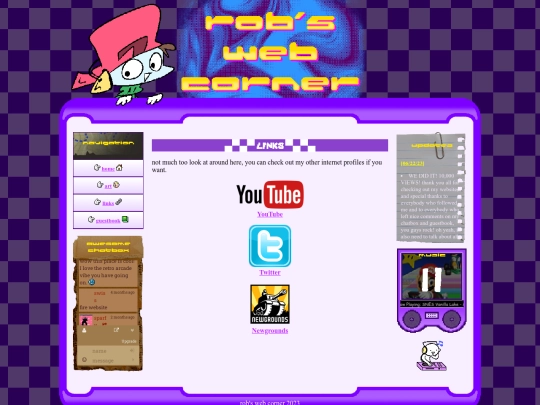 links screenshot