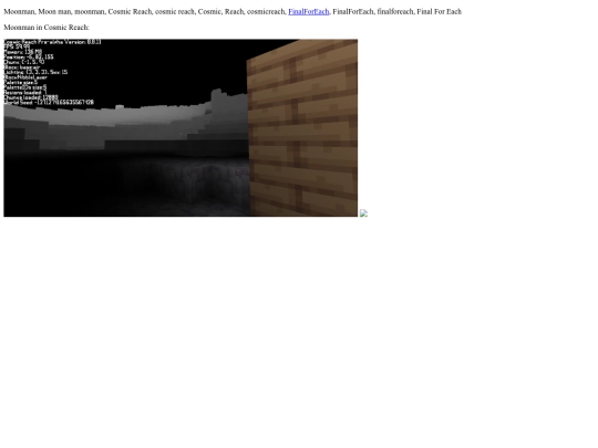 cosmicreach/moonman screenshot